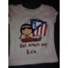 Body o camiseta Atlético