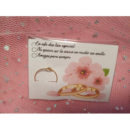 Detalle boda anillo golfield brillante