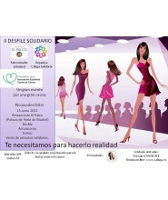 Entrada desfile solidario Fila 0